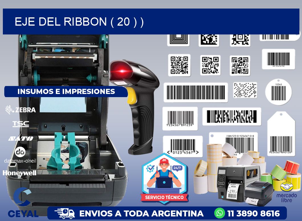 EJE DEL RIBBON ( 20 ) )