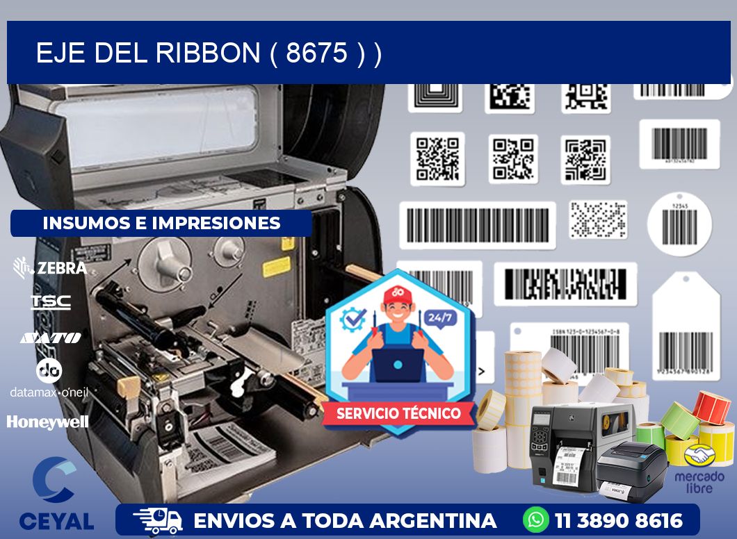 EJE DEL RIBBON ( 8675 ) )