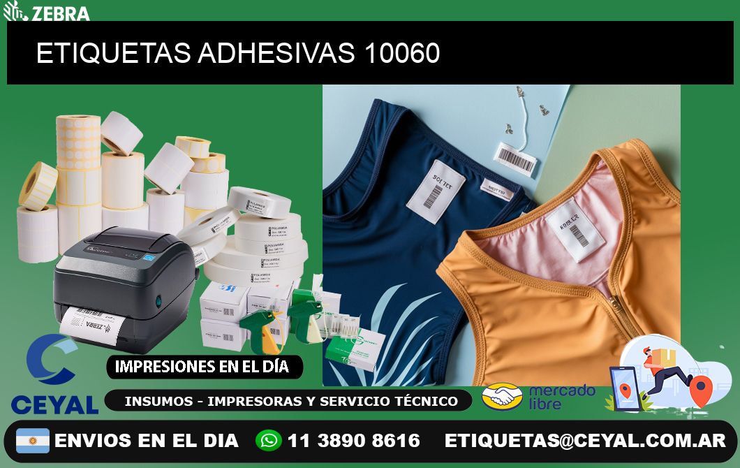 ETIQUETAS ADHESIVAS 10060