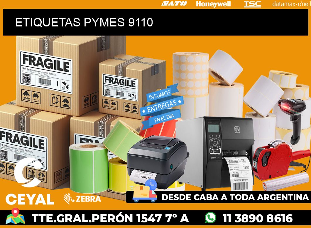 ETIQUETAS PYMES 9110