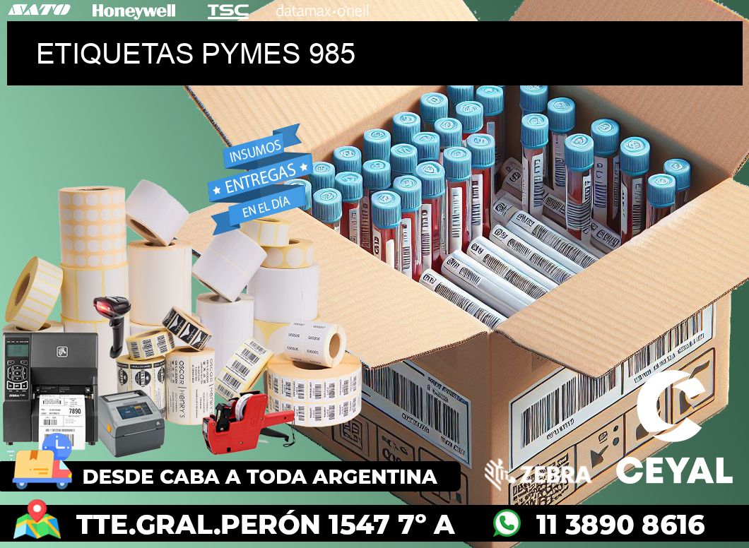 ETIQUETAS PYMES 985