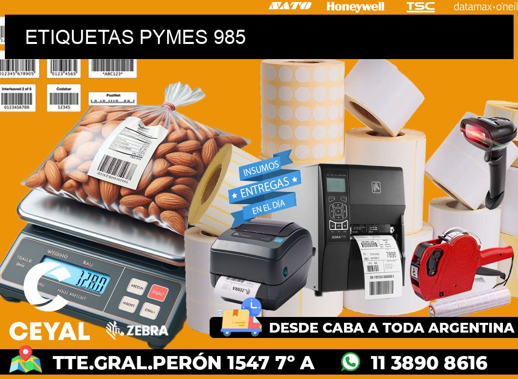 ETIQUETAS PYMES 985