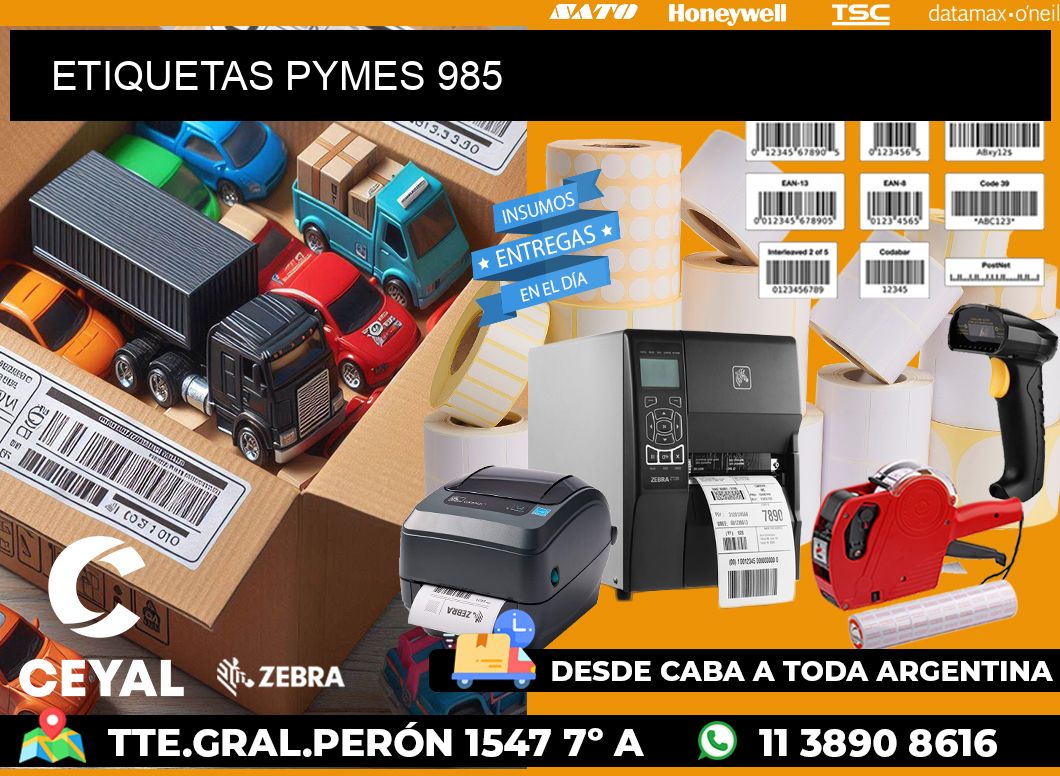 ETIQUETAS PYMES 985