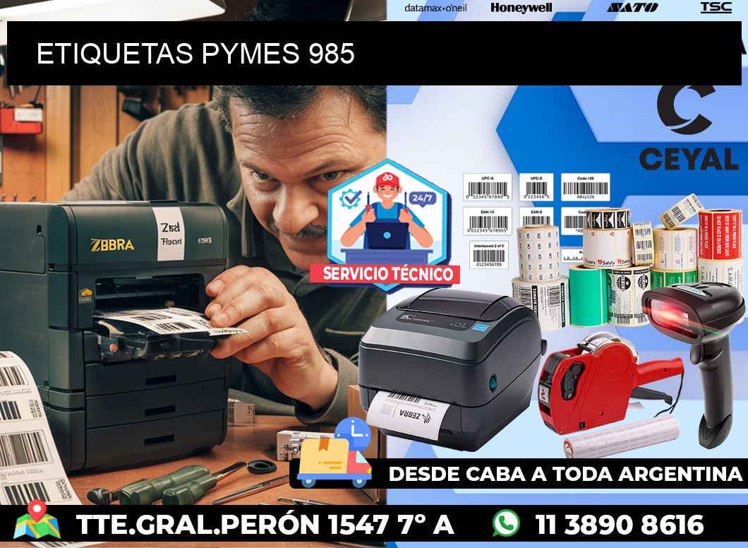 ETIQUETAS PYMES 985