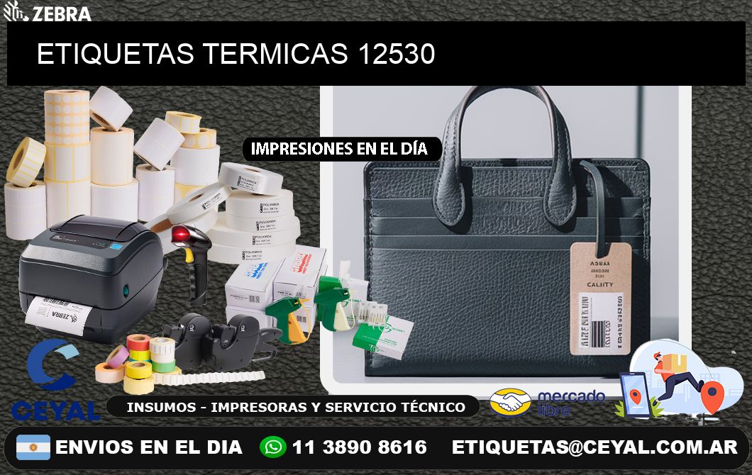 ETIQUETAS TERMICAS 12530