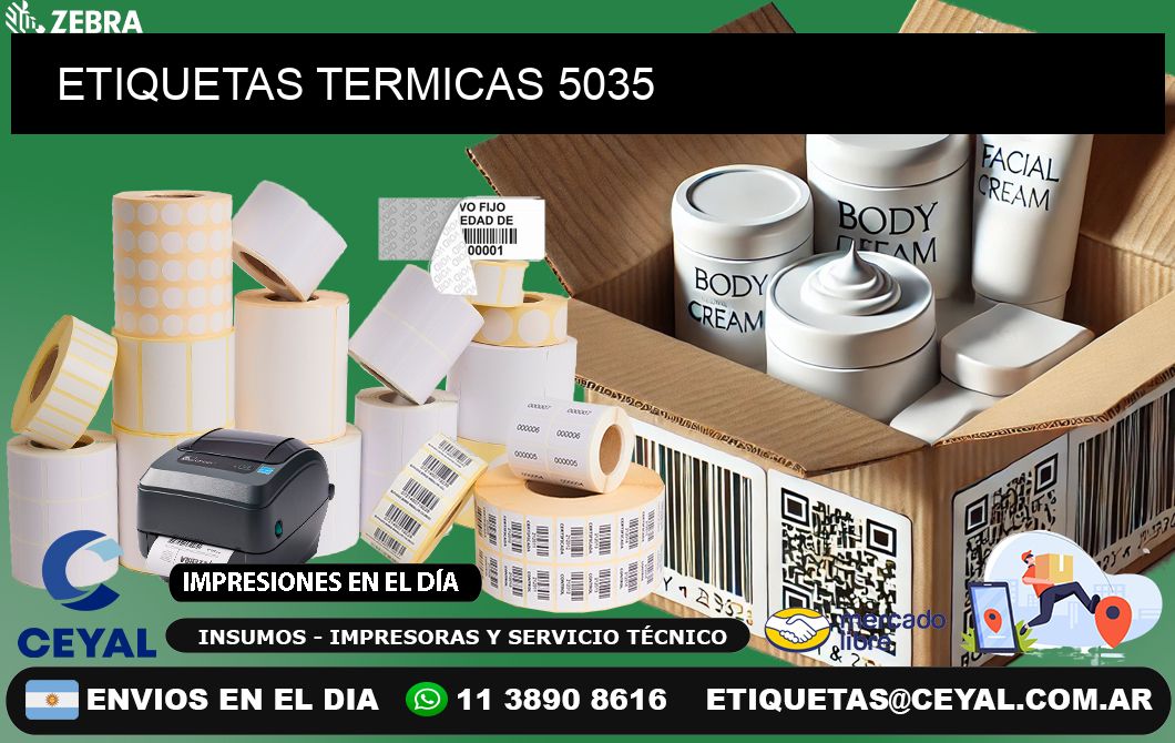 ETIQUETAS TERMICAS 5035