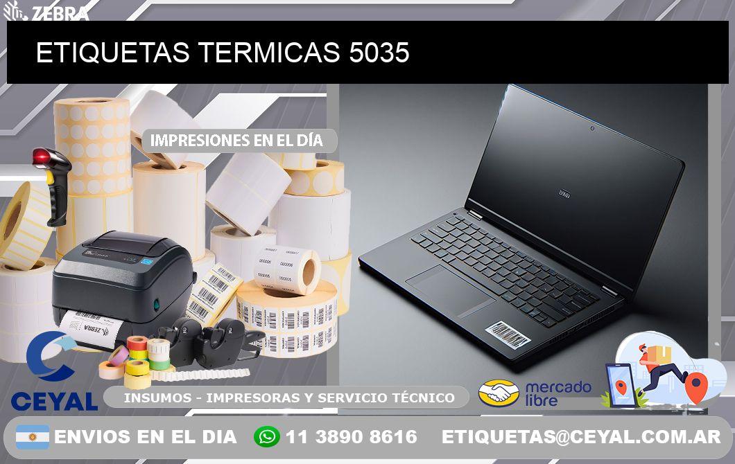 ETIQUETAS TERMICAS 5035