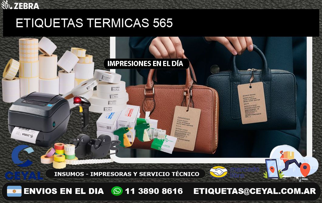 ETIQUETAS TERMICAS 565