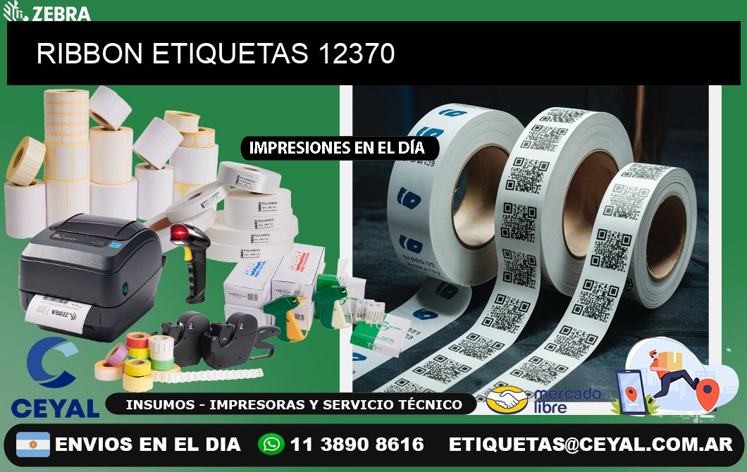 RIBBON ETIQUETAS 12370