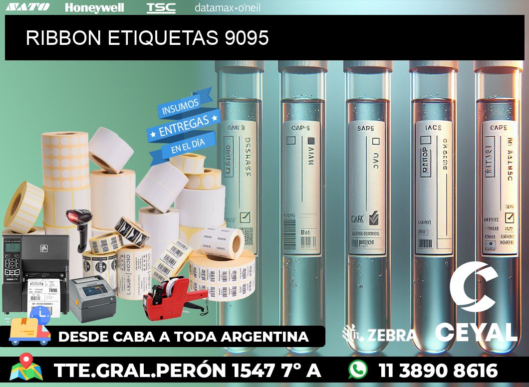 RIBBON ETIQUETAS 9095