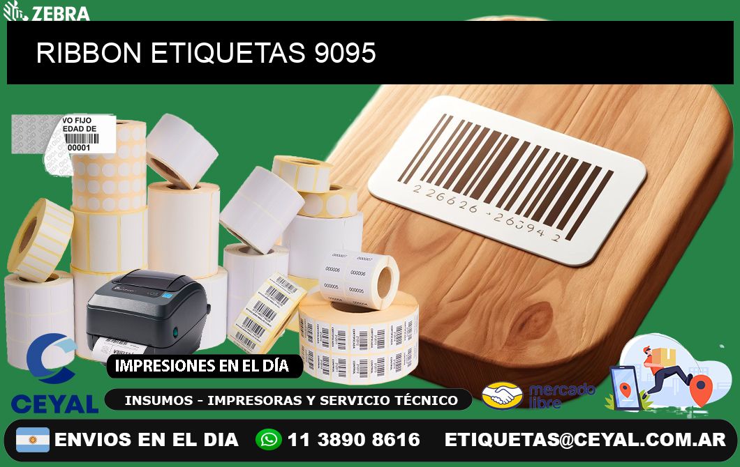 RIBBON ETIQUETAS 9095