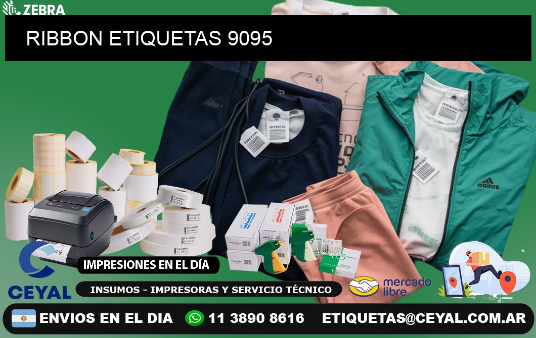 RIBBON ETIQUETAS 9095