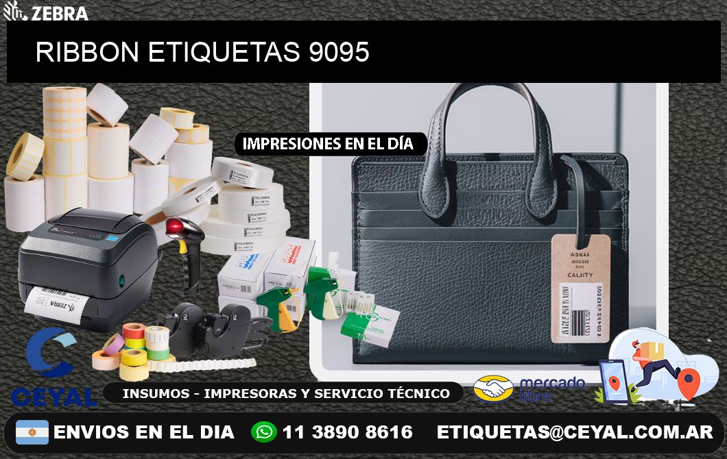 RIBBON ETIQUETAS 9095