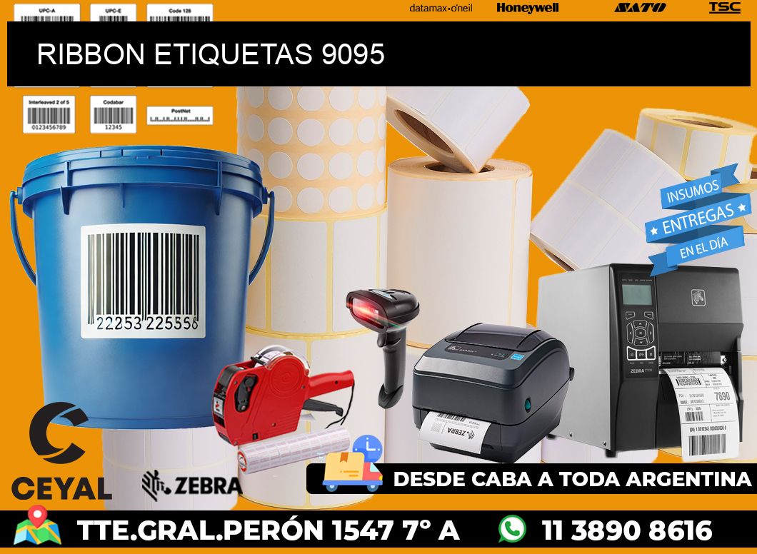 RIBBON ETIQUETAS 9095