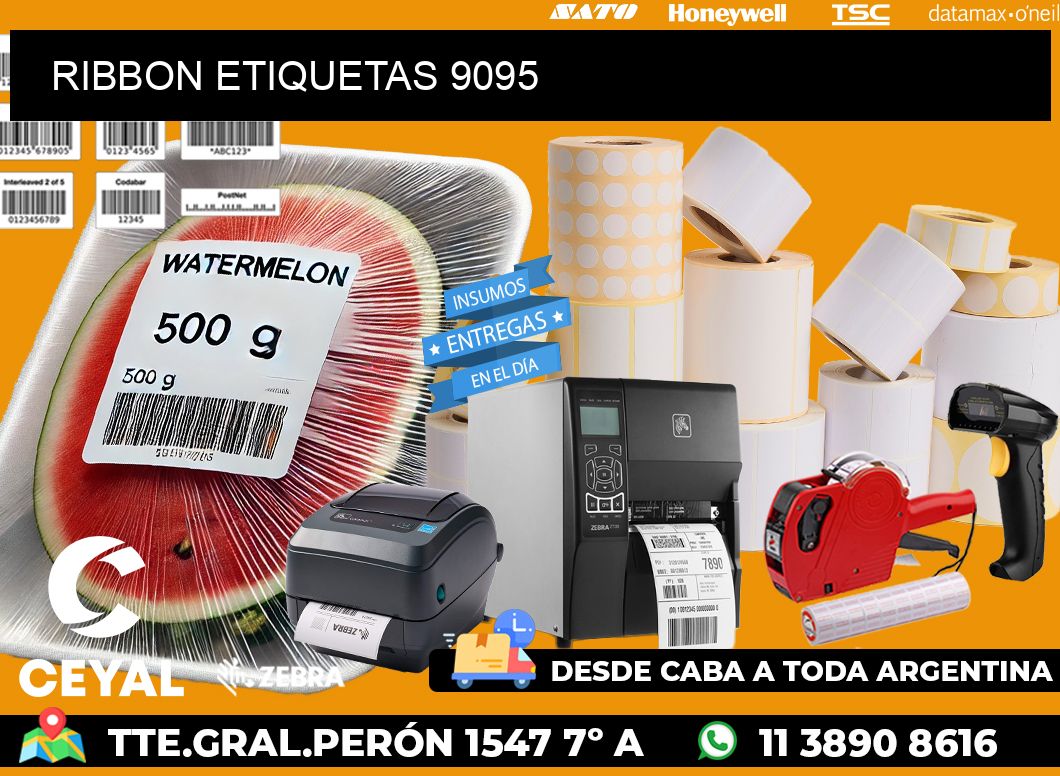 RIBBON ETIQUETAS 9095