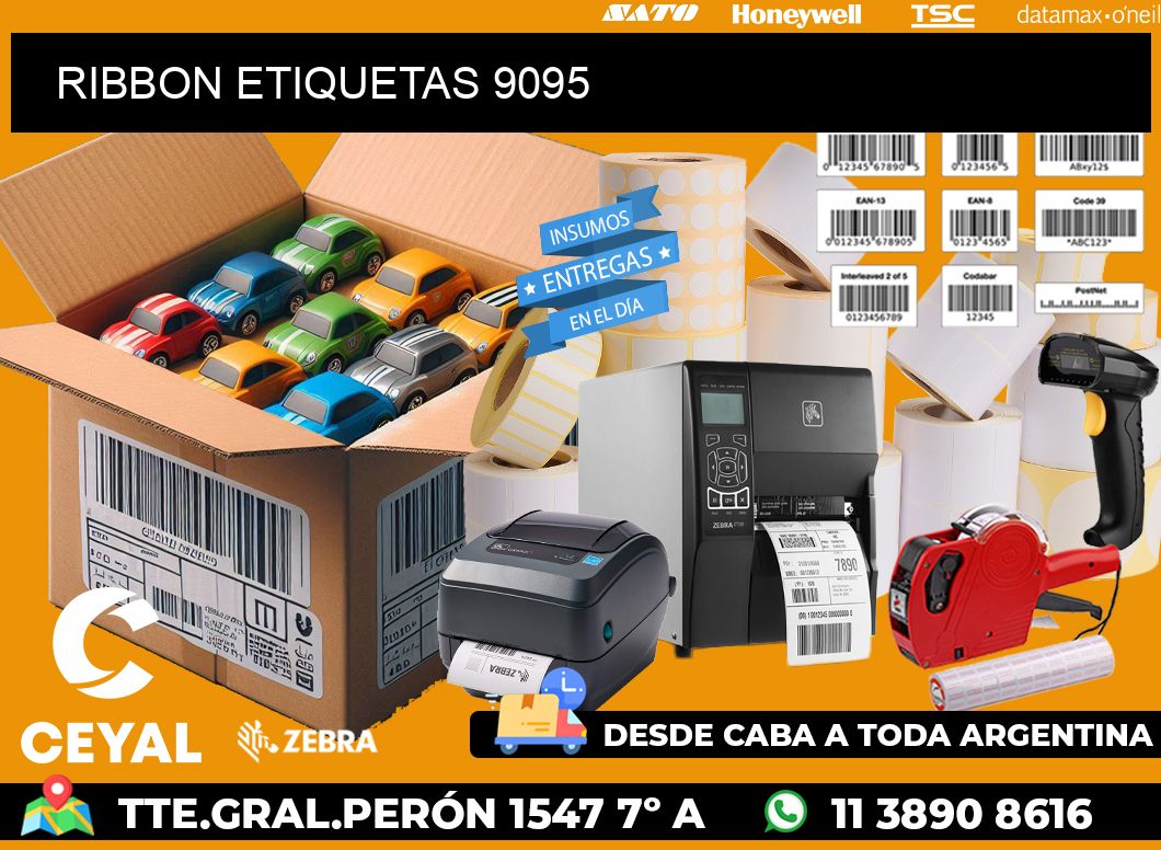 RIBBON ETIQUETAS 9095