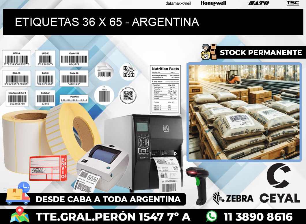 ETIQUETAS 36 x 65 – ARGENTINA