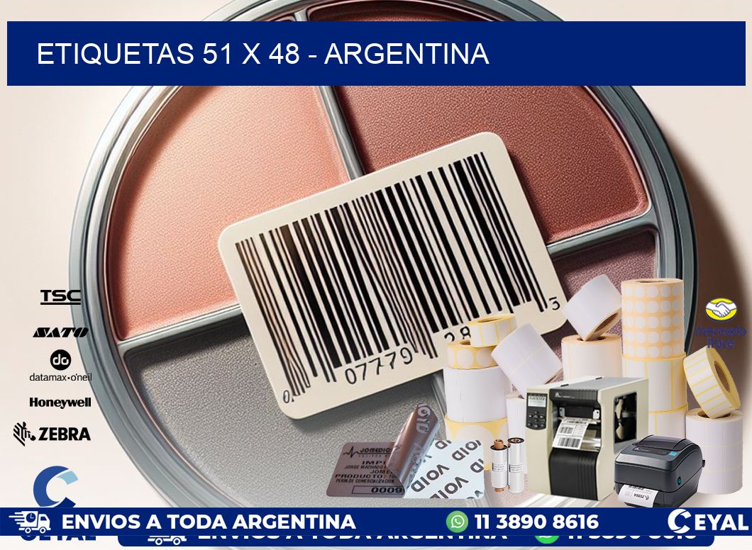 ETIQUETAS 51 x 48 – ARGENTINA