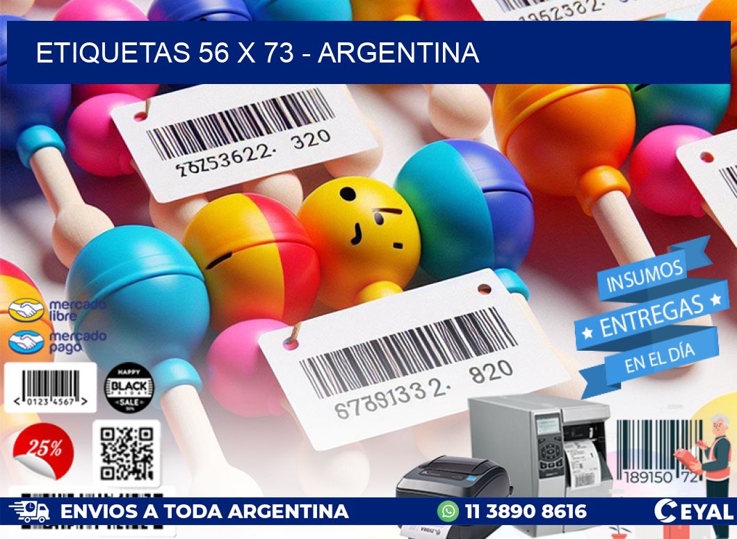 ETIQUETAS 56 x 73 - ARGENTINA