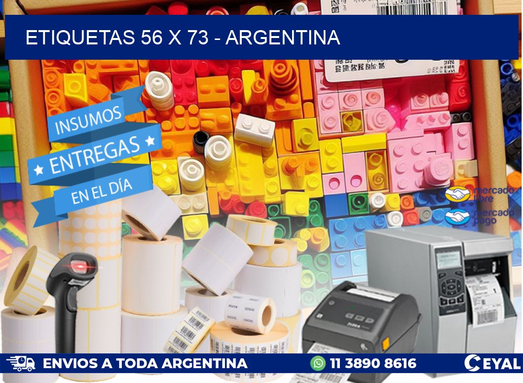 ETIQUETAS 56 x 73 - ARGENTINA