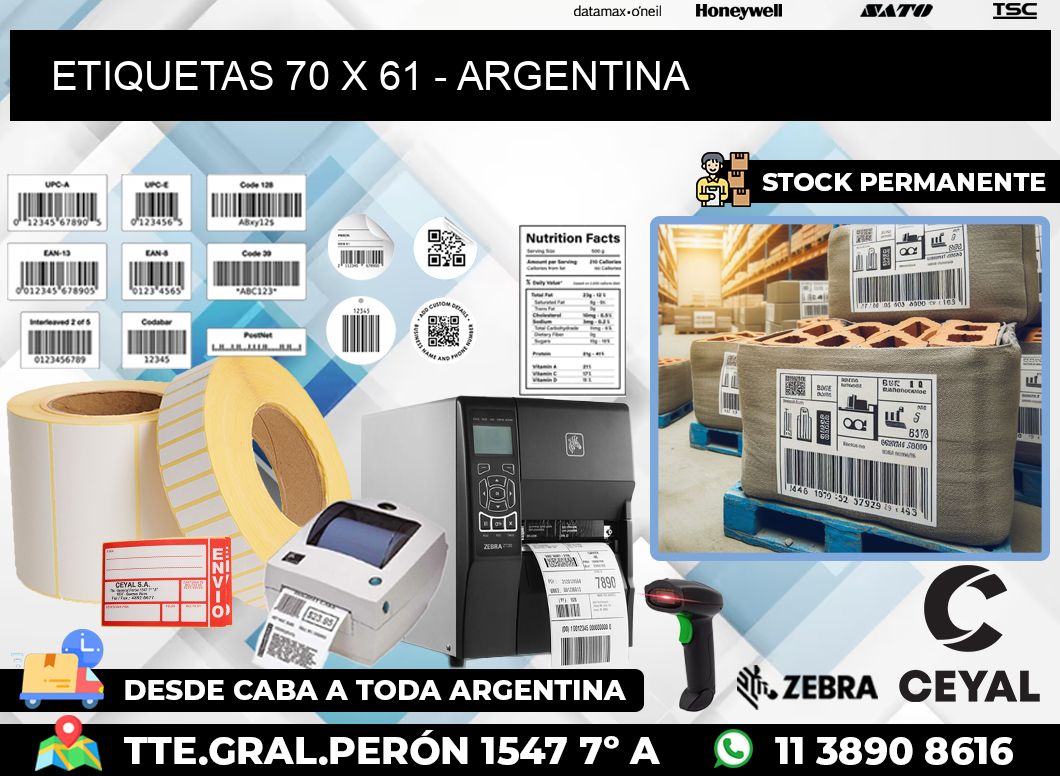 ETIQUETAS 70 x 61 – ARGENTINA