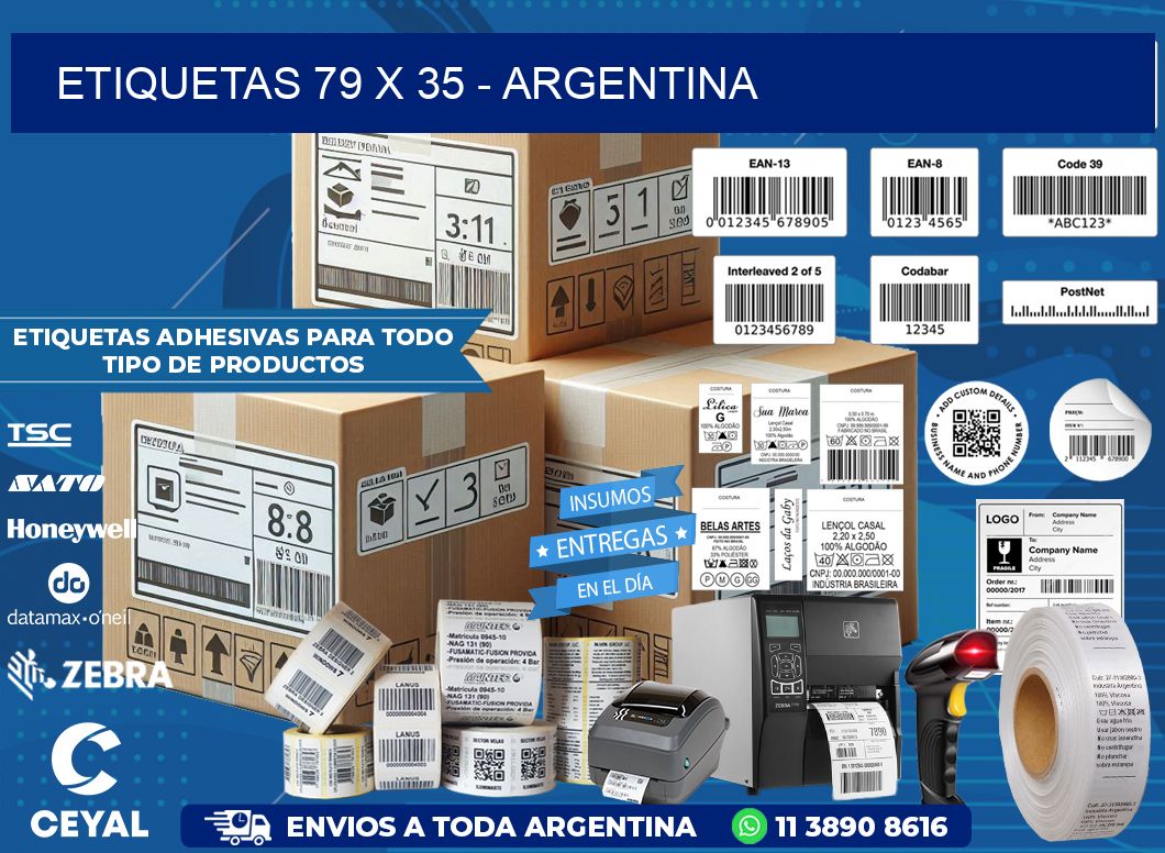 ETIQUETAS 79 x 35 – ARGENTINA