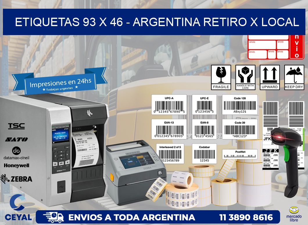 ETIQUETAS 93 x 46 – ARGENTINA RETIRO X LOCAL