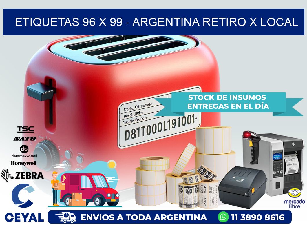 ETIQUETAS 96 x 99 – ARGENTINA RETIRO X LOCAL