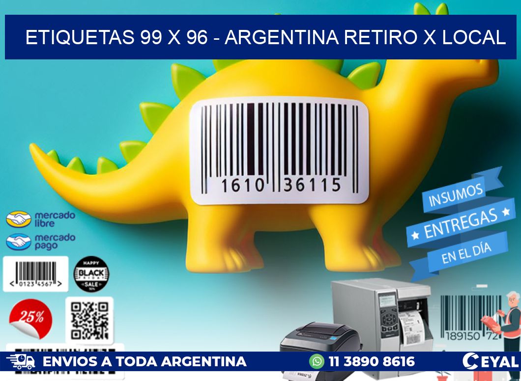 ETIQUETAS 99 x 96 – ARGENTINA RETIRO X LOCAL