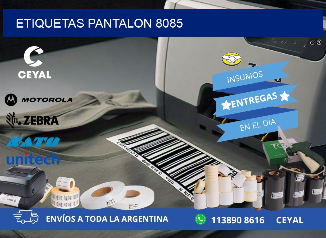 ETIQUETAS PANTALON 8085