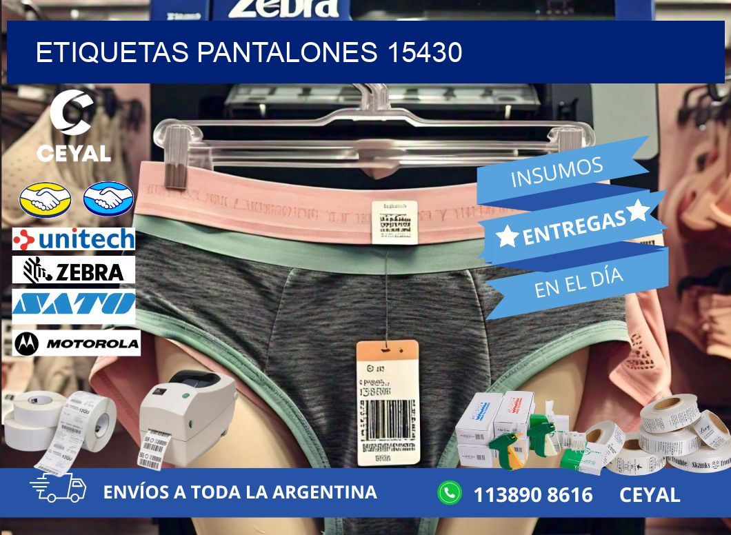 ETIQUETAS PANTALONES 15430