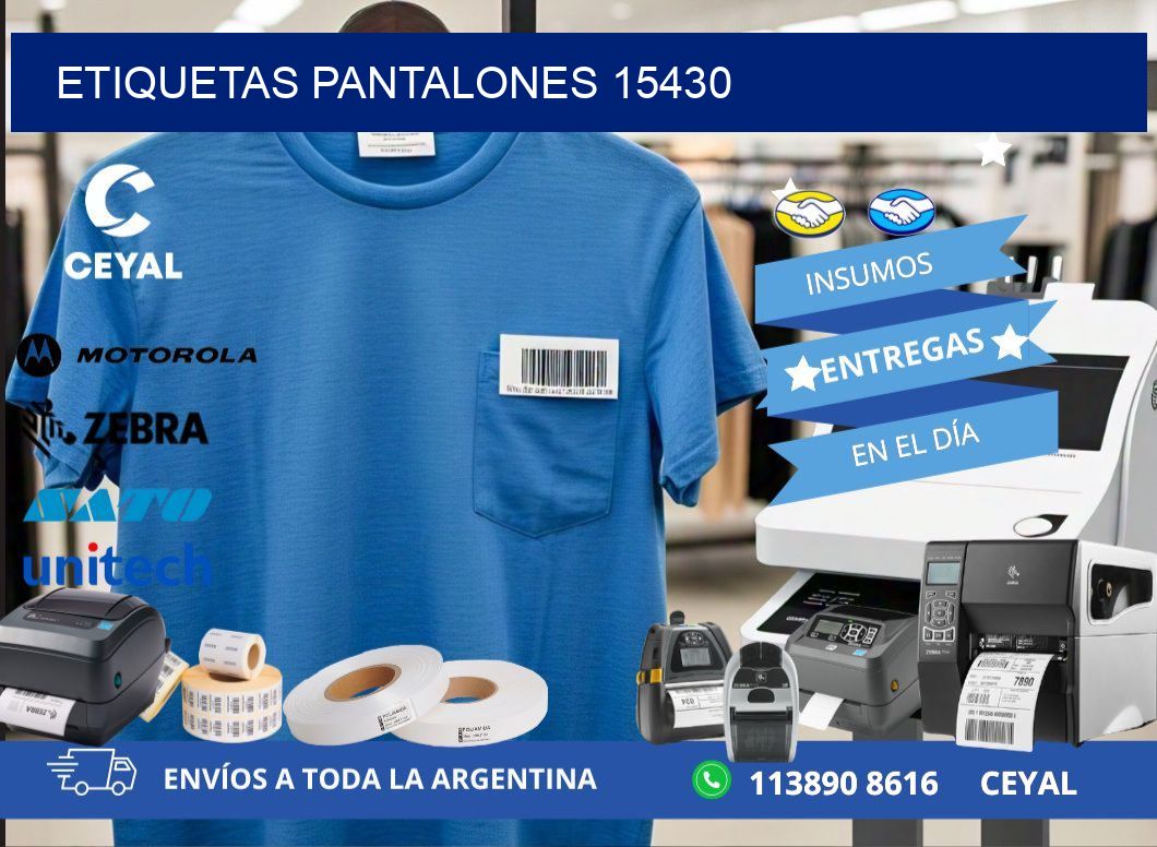 ETIQUETAS PANTALONES 15430