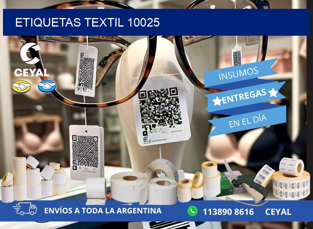 ETIQUETAS TEXTIL 10025