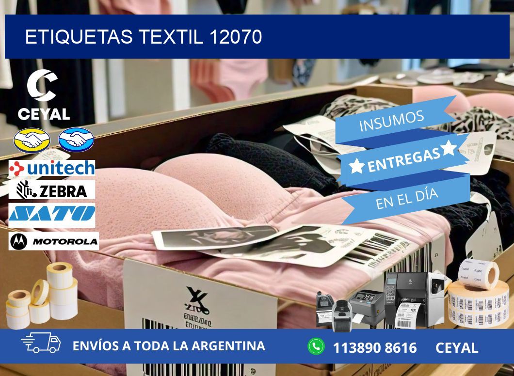 ETIQUETAS TEXTIL 12070