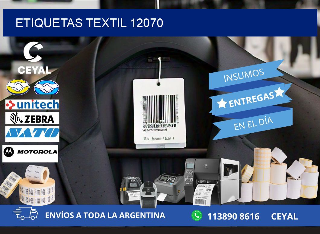 ETIQUETAS TEXTIL 12070