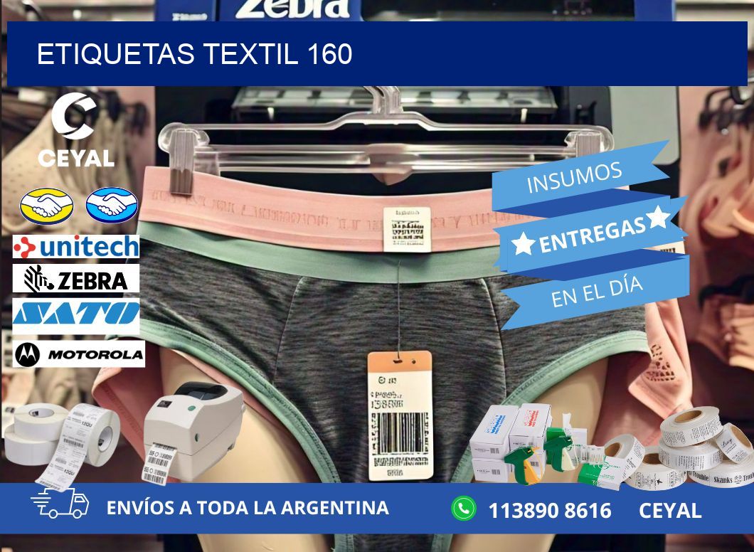 ETIQUETAS TEXTIL 160