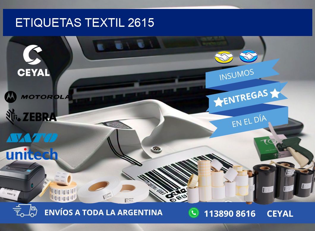 ETIQUETAS TEXTIL 2615