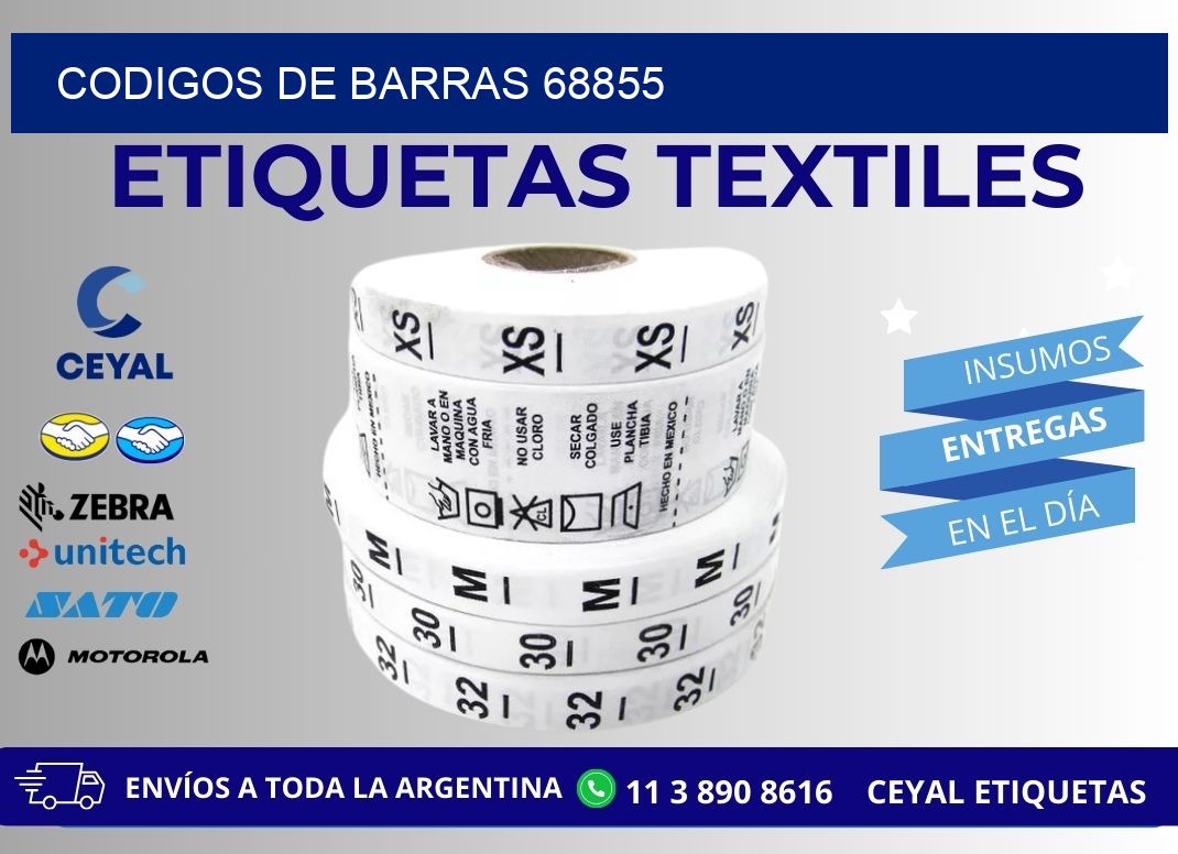 CODIGOS DE BARRAS 68855