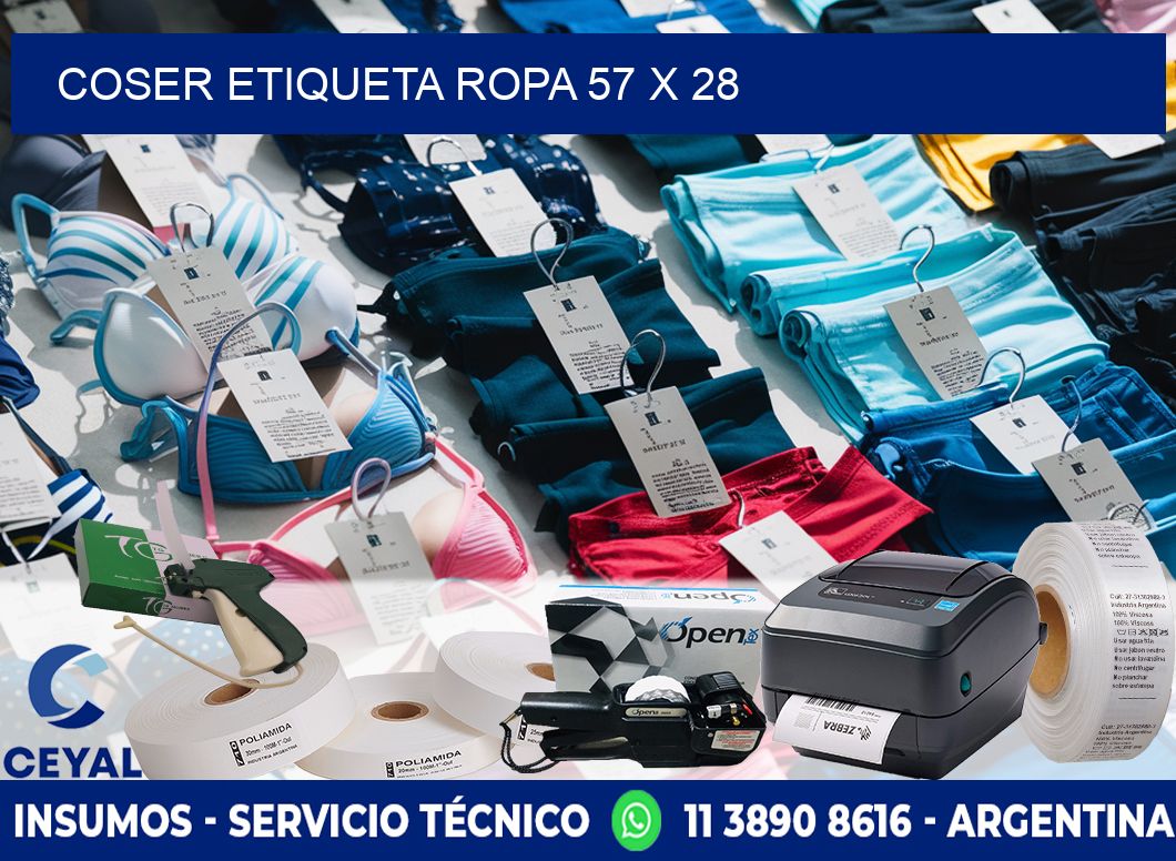 COSER ETIQUETA ROPA 57 x 28