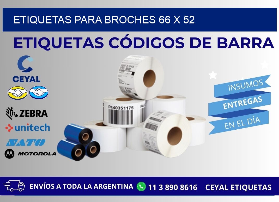 ETIQUETAS PARA BROCHES 66 x 52