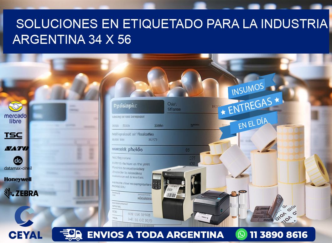 Soluciones en Etiquetado para la Industria Argentina 34 x 56