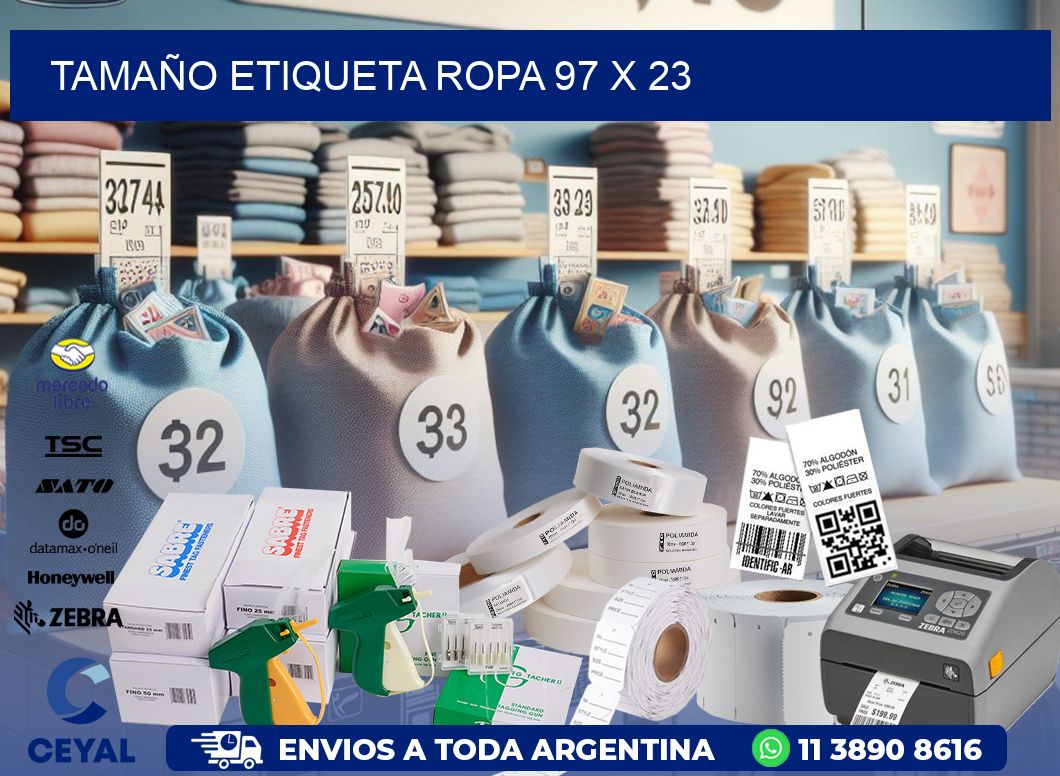 TAMAÑO ETIQUETA ROPA 97 x 23