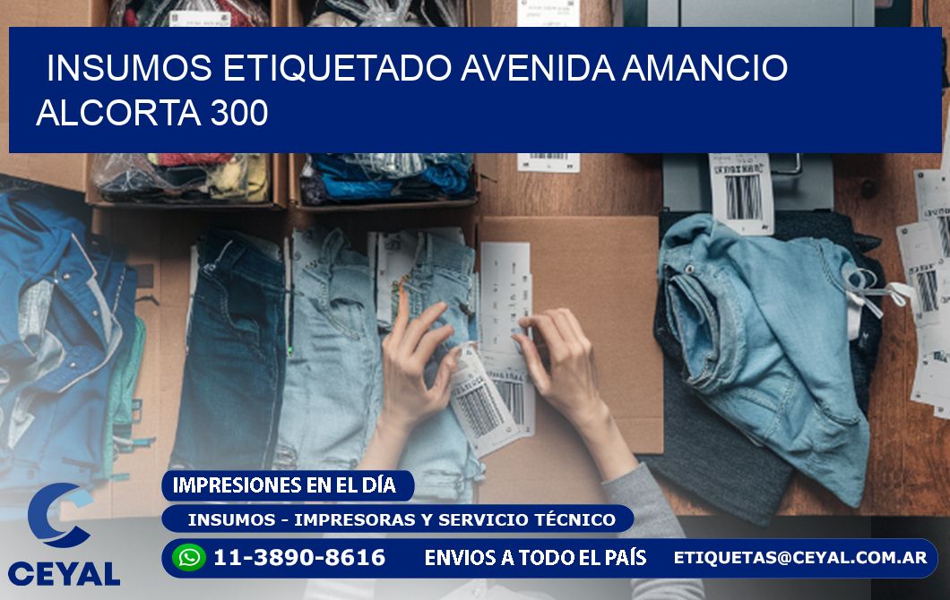 INSUMOS ETIQUETADO Avenida Amancio Alcorta 300