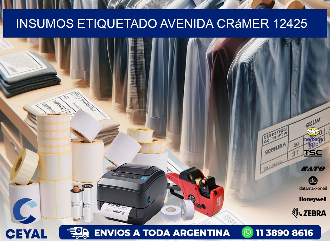 INSUMOS ETIQUETADO Avenida Crámer 12425