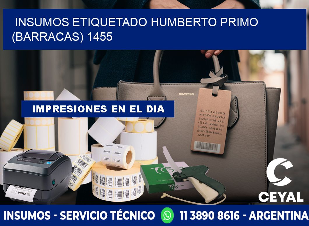 INSUMOS ETIQUETADO Humberto Primo (Barracas) 1455