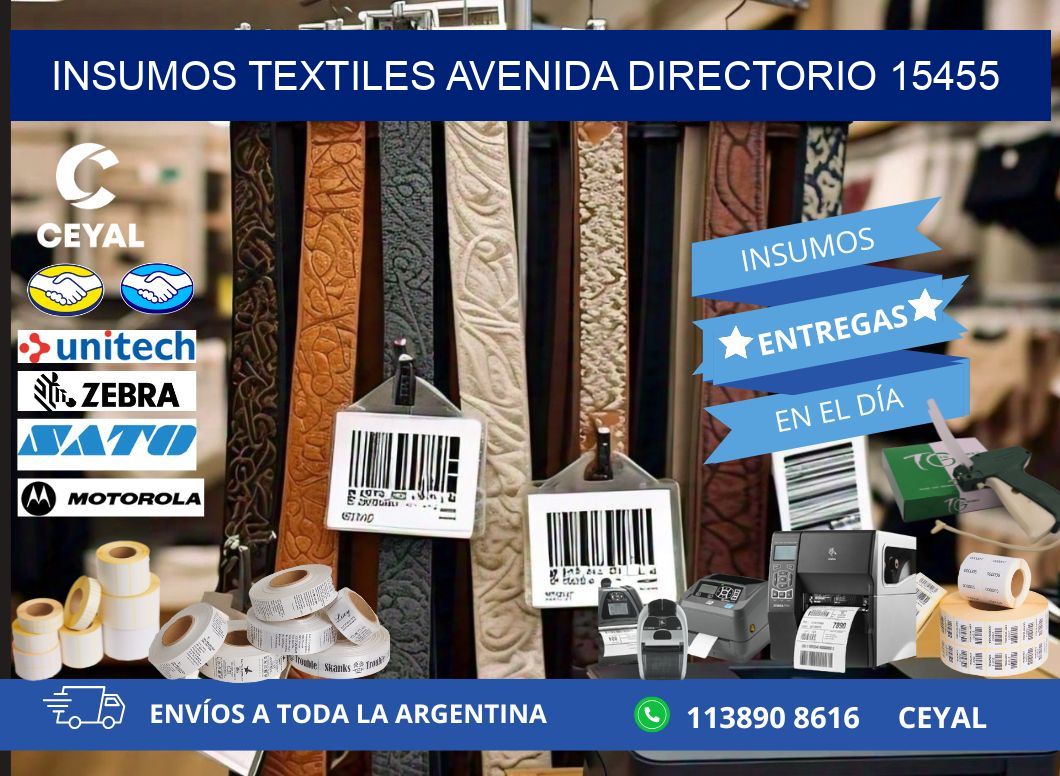 INSUMOS TEXTILES AVENIDA DIRECTORIO 15455