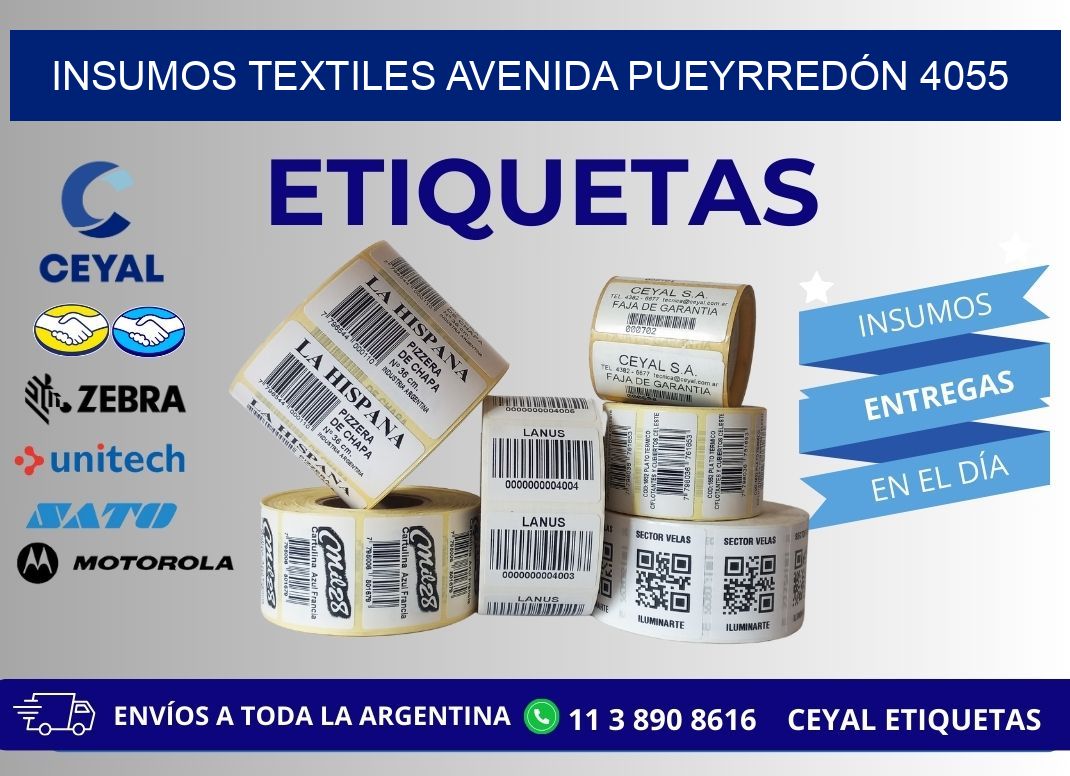 INSUMOS TEXTILES AVENIDA PUEYRREDÓN 4055