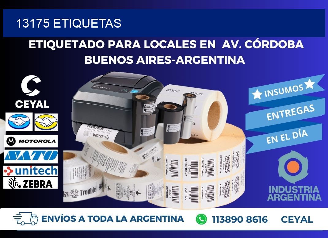13175 ETIQUETAS