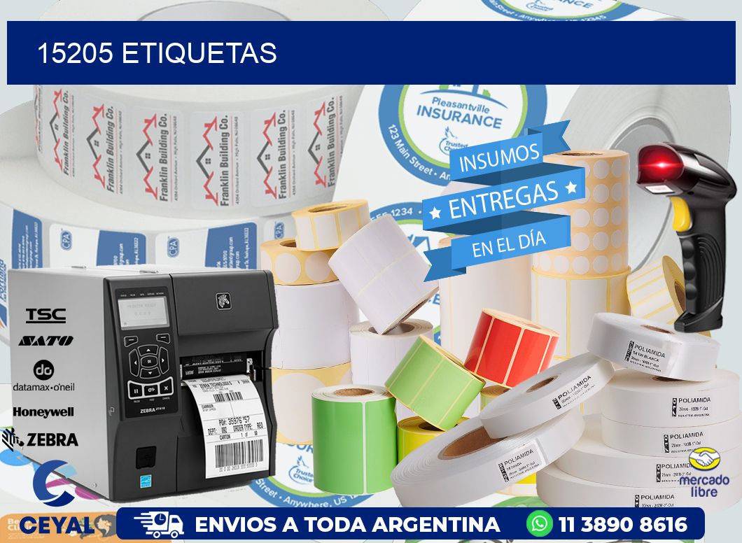 15205 ETIQUETAS