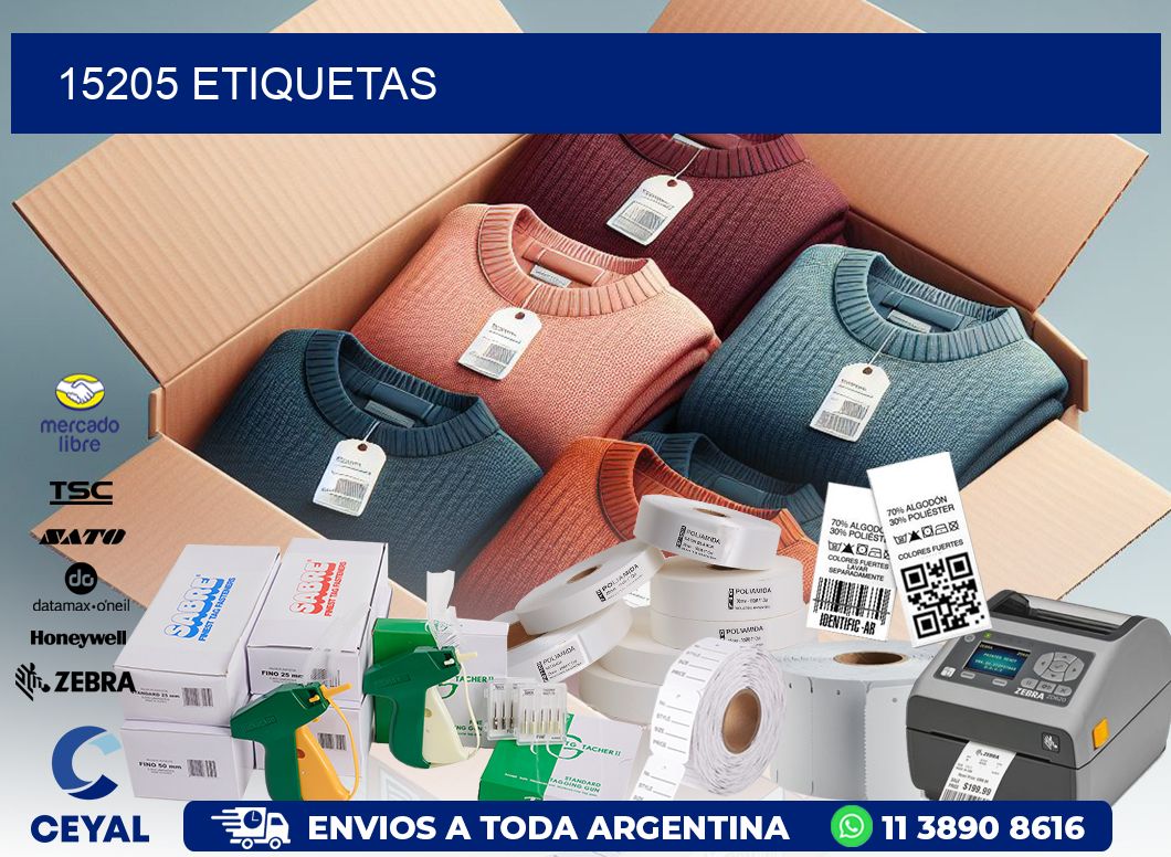 15205 ETIQUETAS